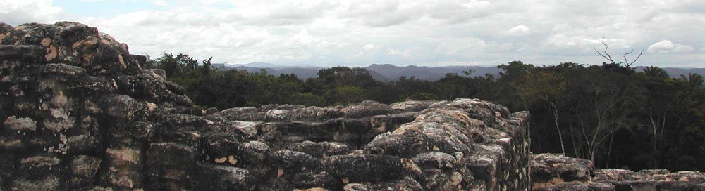 View from top of temple