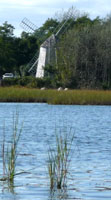 Windmill on shore