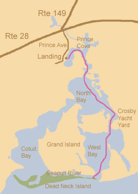 Map of trail