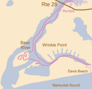 map of wrinklepoint