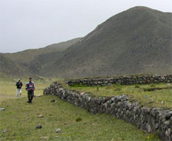 Bill and Neils at ruins