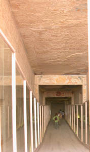 Walkway into the tomb