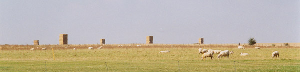 Hay Henge - just kidding!