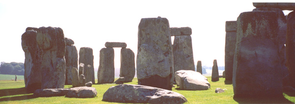 panoramic view of Stonehenge