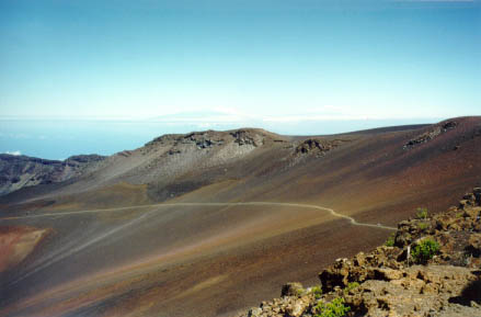 View of the trail