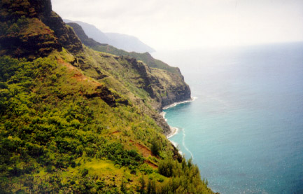 Early views of the trail