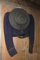 Hat and riding jacket