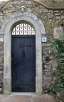 arched door