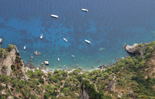 harbor with brilliant waters