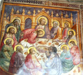 last supper mural