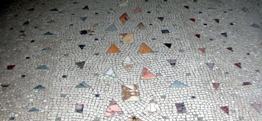 Mosaic floor