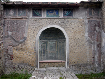 Wall inside a home