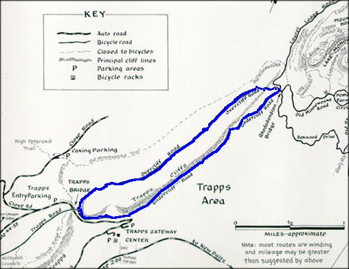 Map of route I took