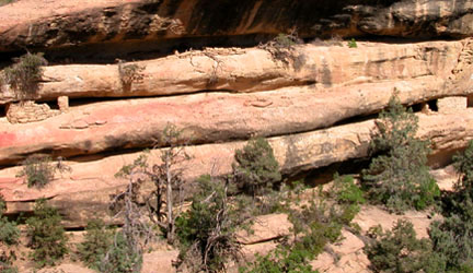 ruins in cliff