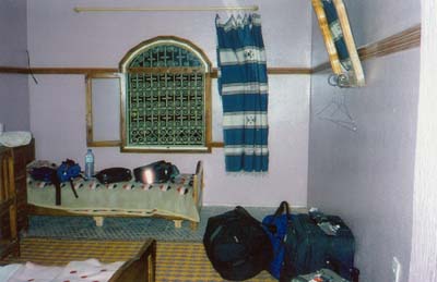 Our Purple Room Inside the Yasmina