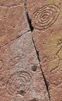 petroglyph of a spiral