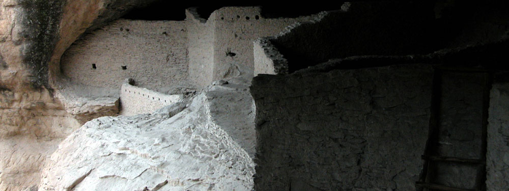 Inside the cliff dwellings