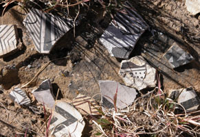 more pretty pottery fragments