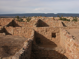 Ruins of many rooms