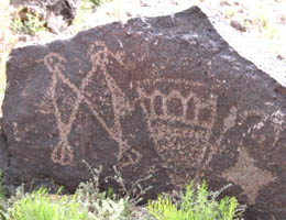 several glyphs on single stone