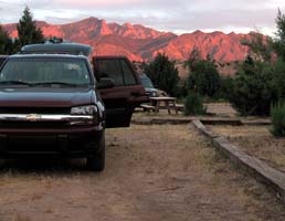 our campsite at the KOA