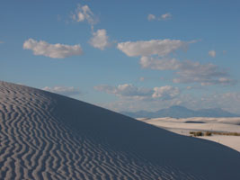 Rippled sand