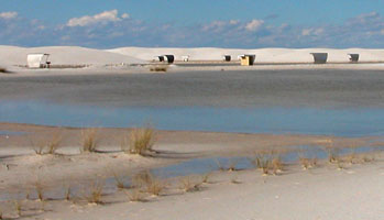 Shelters in water