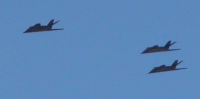 three F-117As