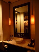 Vanity in our room at the Chedi