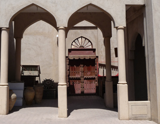 View of the souk