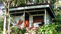 Our hut at the Maya Mountain Lodge