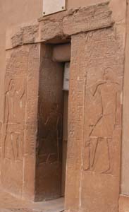 Saqqara tomb entrance