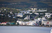 Akureyri from across the fjord