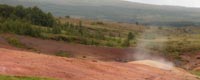 Steam at Geysir