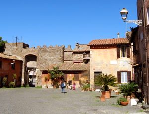 Town outside Ostia Antica