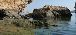 Rocks we paddled around